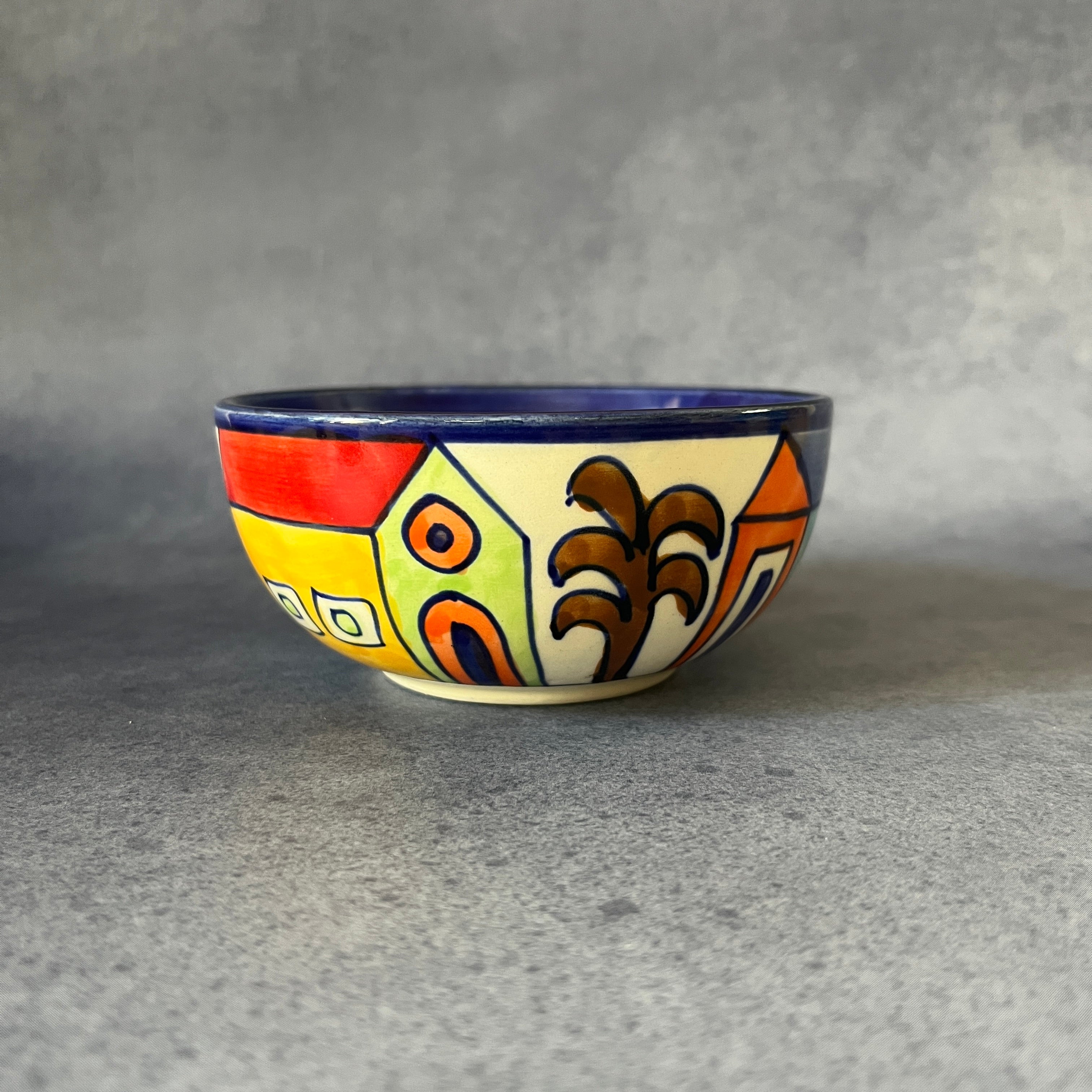 Ceramic Snacks Bowl - Village Vista Print
