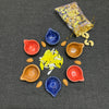Ceramic Traditional Diya (Set of 6)