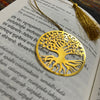 Bodhi Tree Premium Brass Bookmark With Tassel