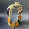 Ceramic Donut Vase - Village Vista Print