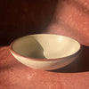 Ceramic Pasta Bowl - Set of 2 - Coffee Brown Rim