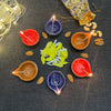 Bundle - Karthigai Deepam Set of 10 Ceramic Deepams