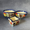 Ceramic Snacks Bowl - Village Vista Print