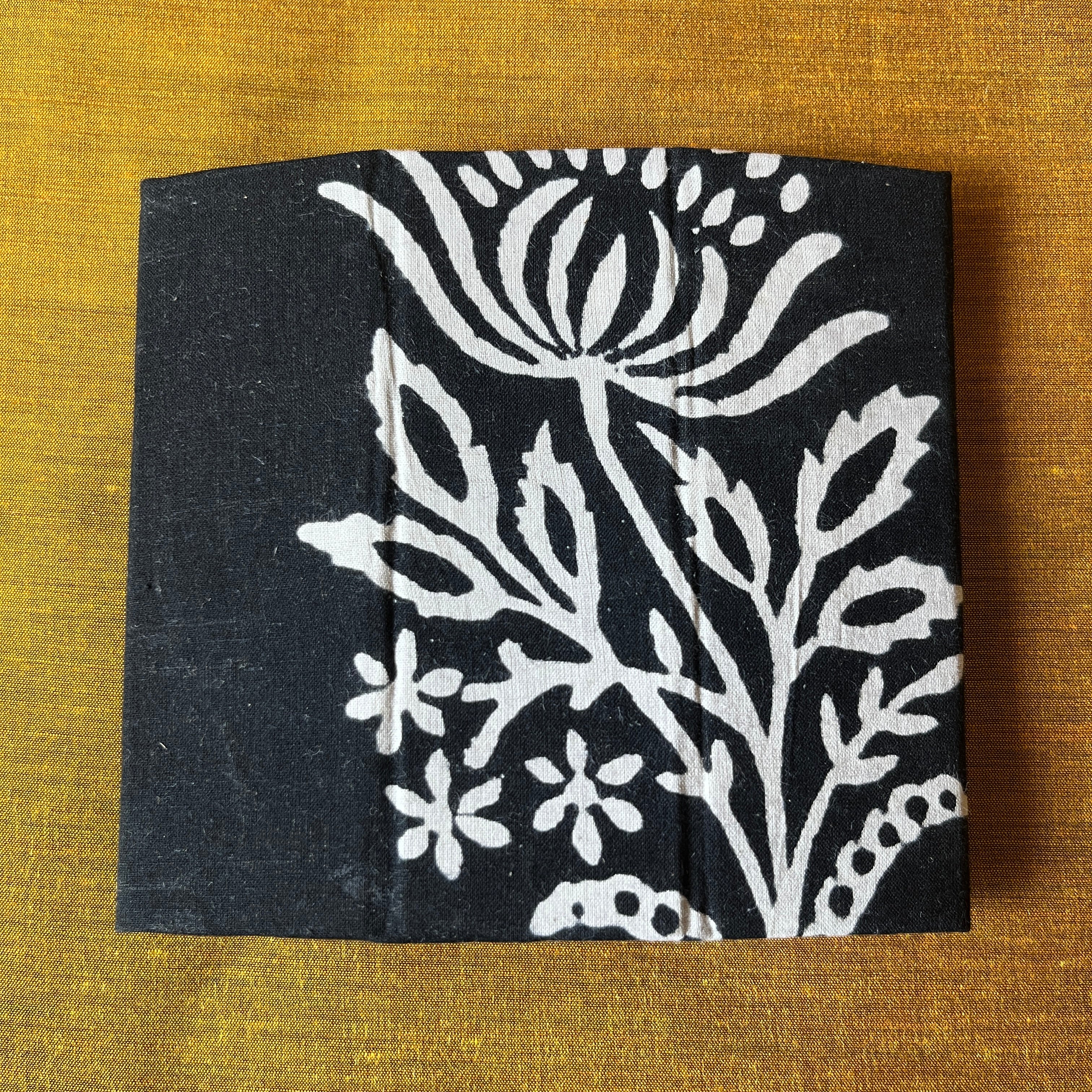 Chandra Mallika: Hand Block Printed Fabric Covered Diary | Bookmark | Photo Frame | Pen Holder | Gift Box